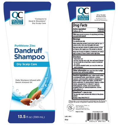 QC Dandruff Dry Scalp 13 oz.jpg 13 oz shampoo - QC Dandruff Dry Scalp 13 oz